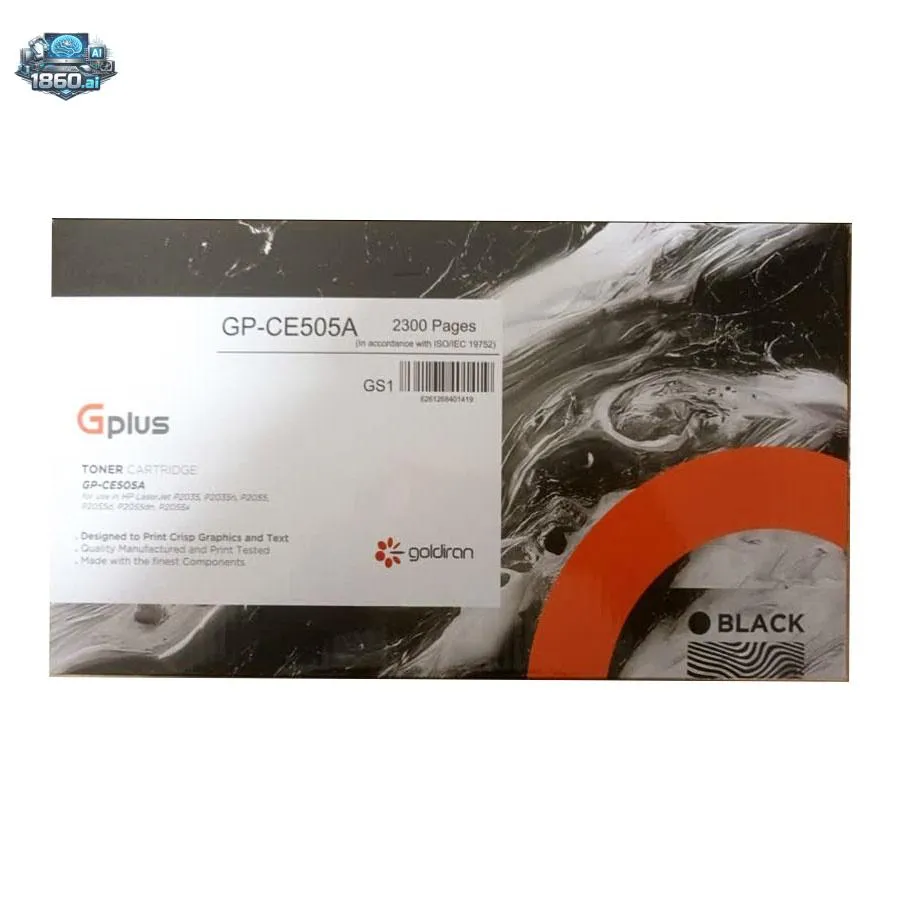 کارتریج تونر لیزری جی پلاس مدل Gplus 05A | فروشگاه هجده شصت | 1860.ai