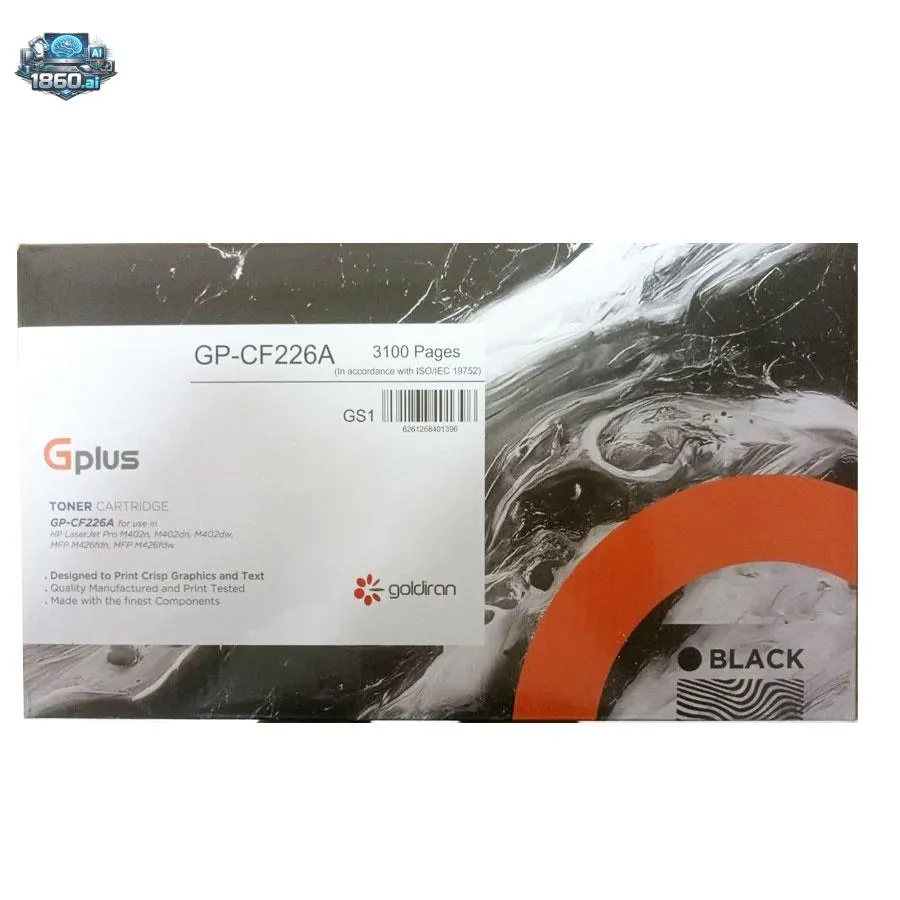 کارتریج تونر لیزری جی پلاس مدل Gplus 26A | فروشگاه هجده شصت | 1860.ai