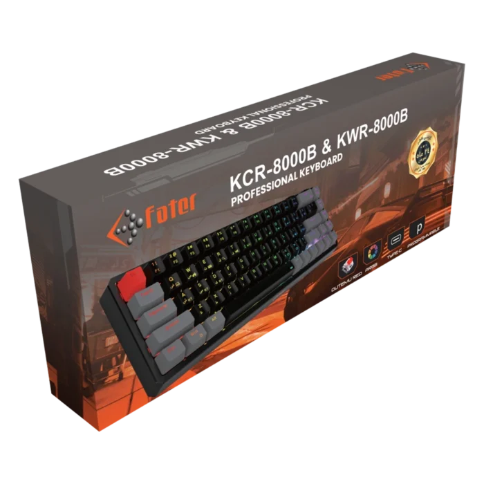 KWR 8000B BLACK FATER KEYBOARD - 6