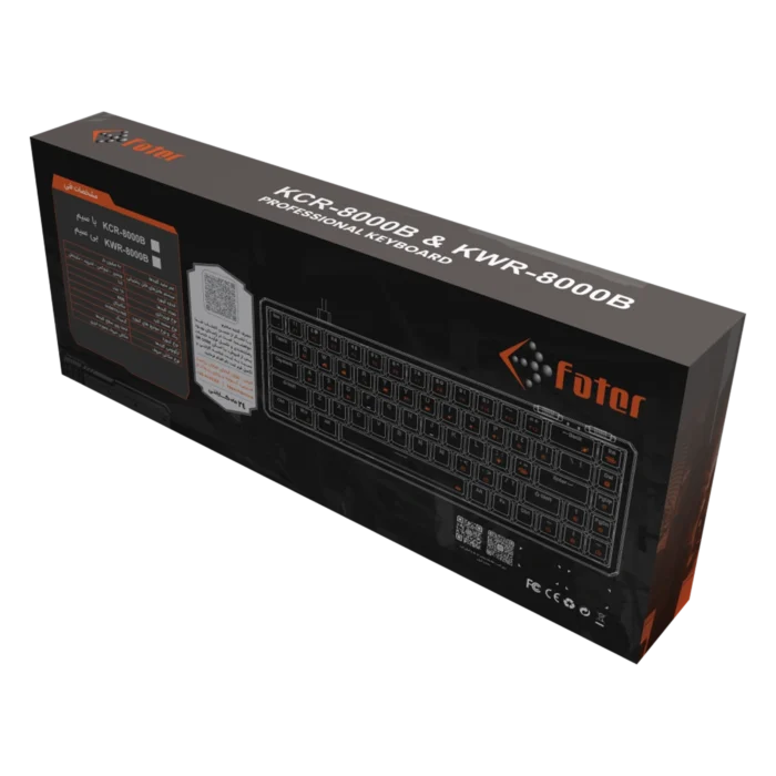 KWR 8000B BLACK FATER KEYBOARD - 7