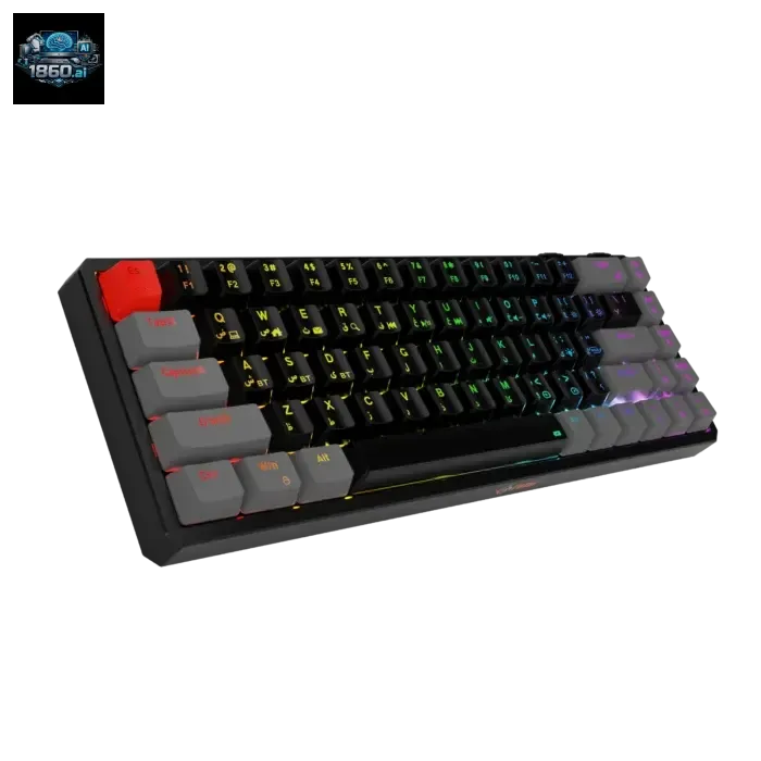 KWR 8000B BLACK FATER KEYBOARD | فروشگاه هجده شصت | 1860.ai - 4
