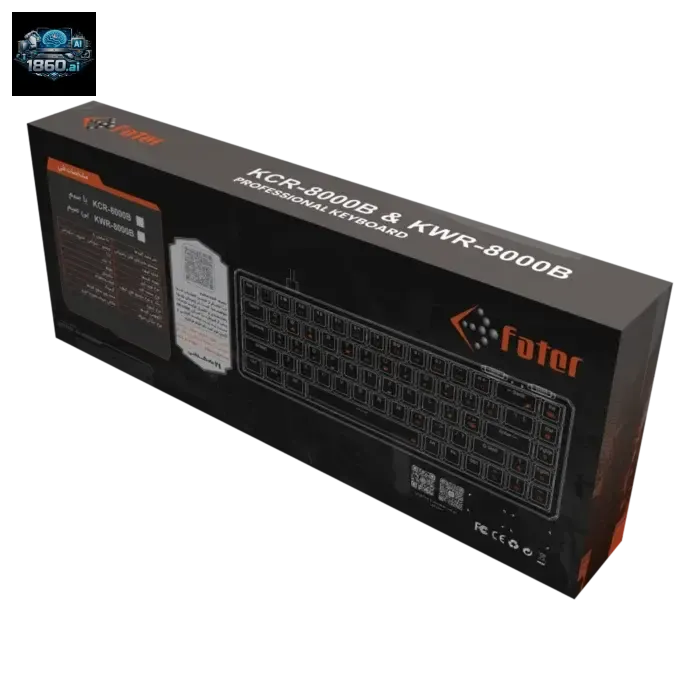 KWR 8000B BLACK FATER KEYBOARD | فروشگاه هجده شصت | 1860.ai - 7