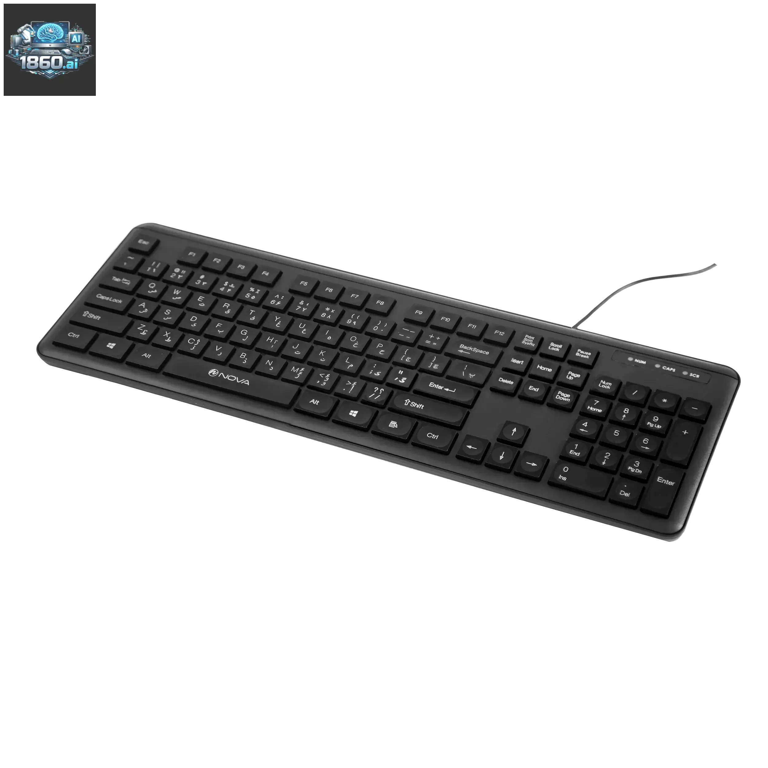 کیبورد باسیم نوا مدل NOVA NK-101 | فروشگاه هجده شصت | 1860.ai - 3