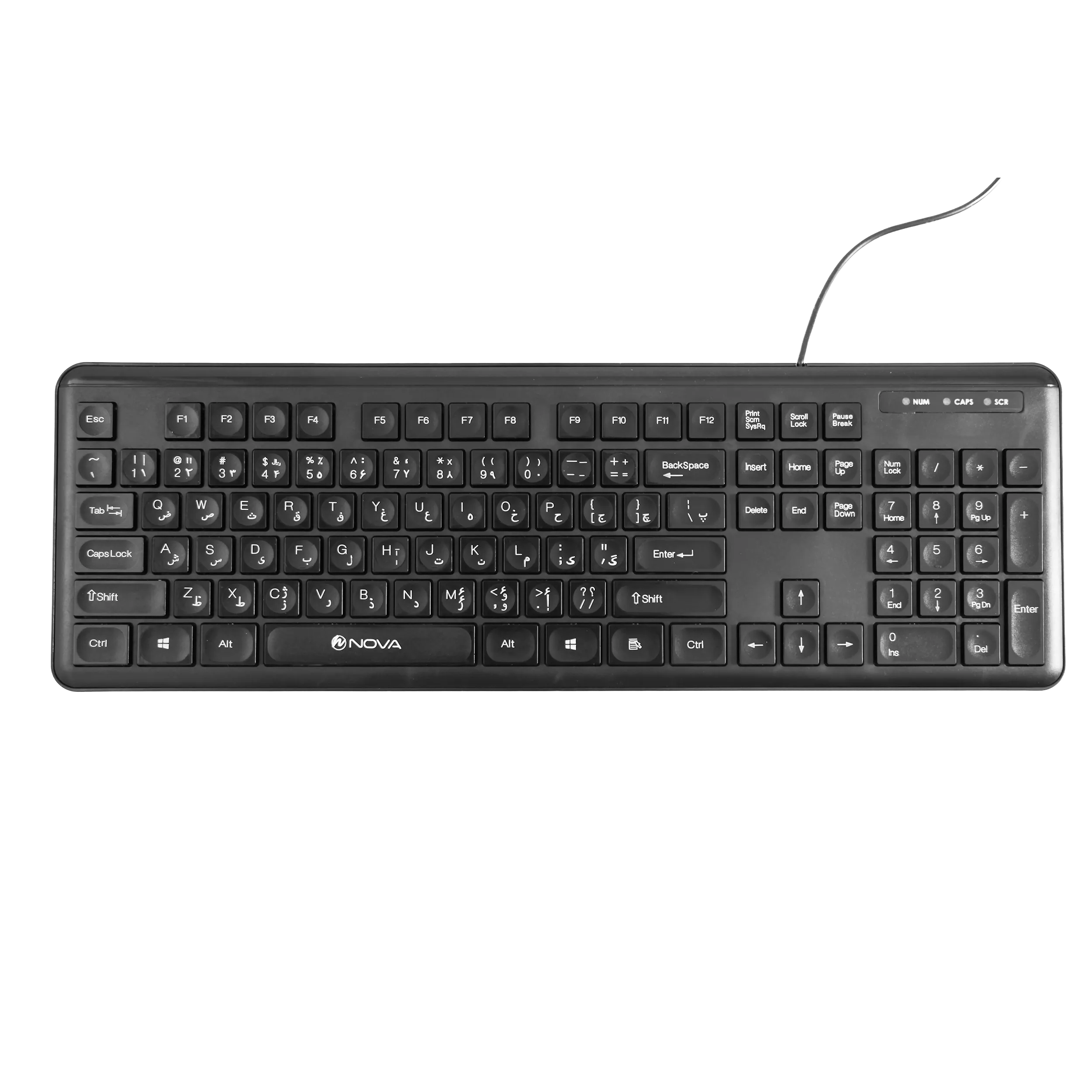  کیبورد باسیم نوا مدل NOVA NK-102